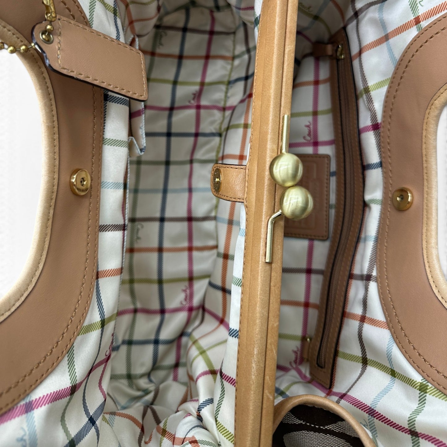 Vintage Coach 12232 Pleated Ergo Shoulder Bag