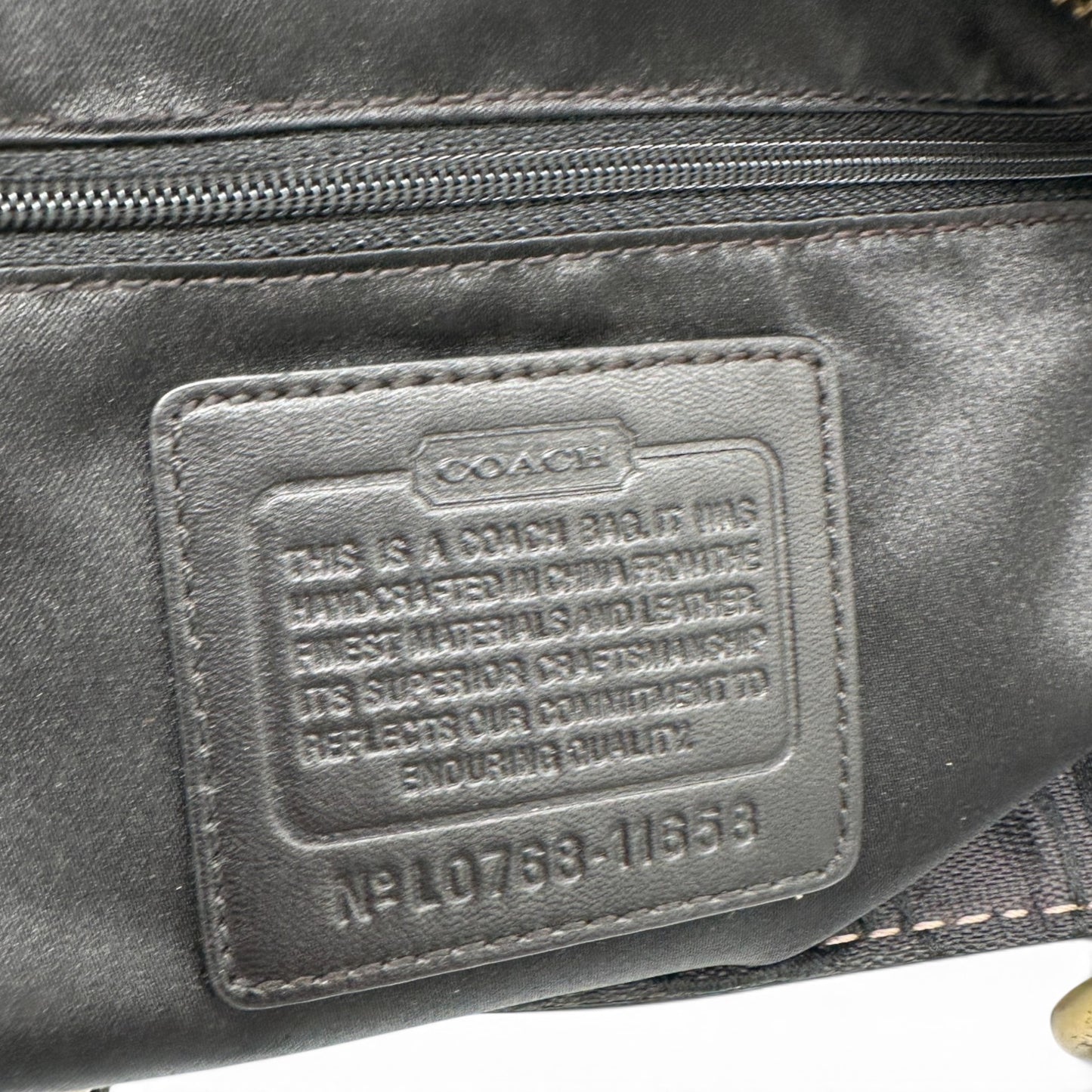 Vintage Coach 11658 Tote Shoulder Bag