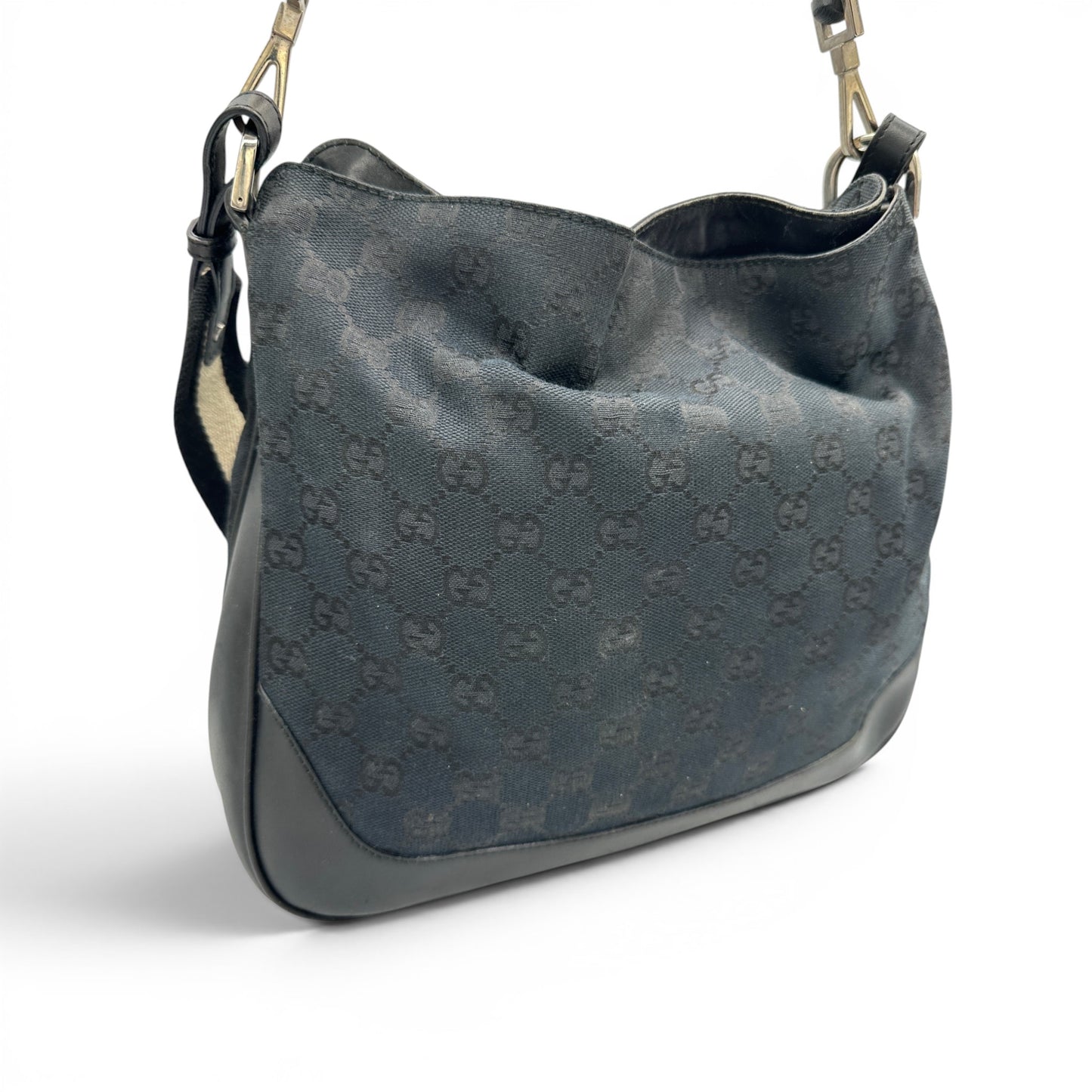 Vintage Gucci Wildleder Bambus 001-1014 Handtasche