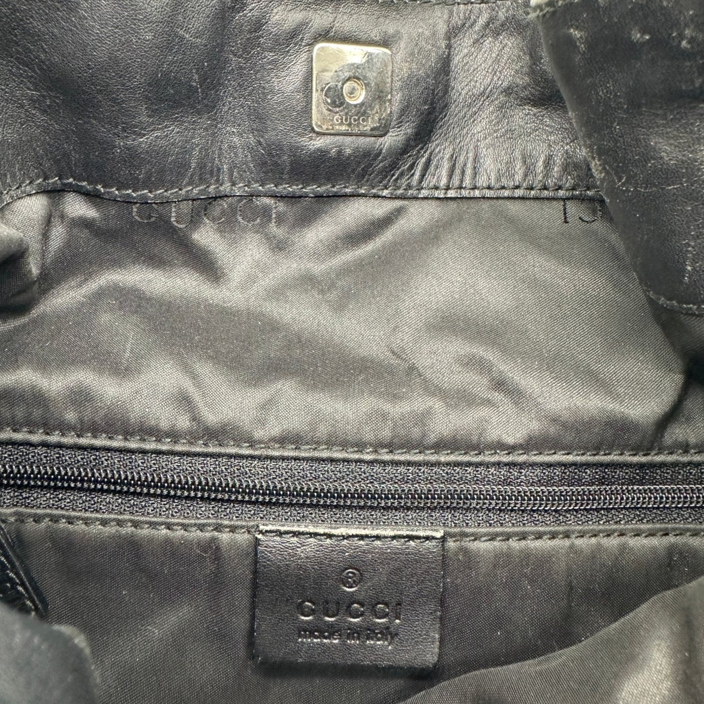 Vintage Gucci Wildleder Bambus 001-1014 Handtasche