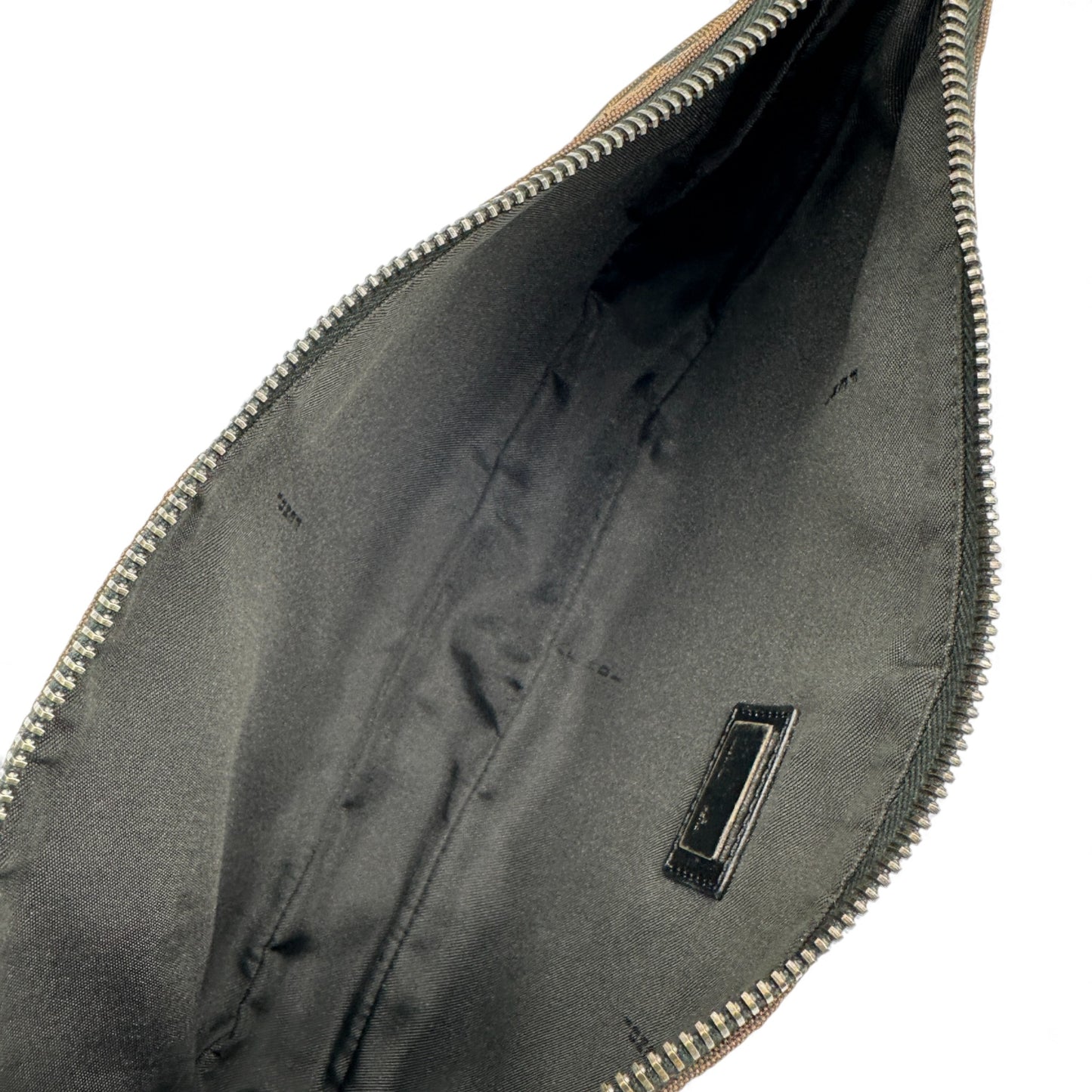 Vintage Fendi Zucchino Baguette Shoulder Bag