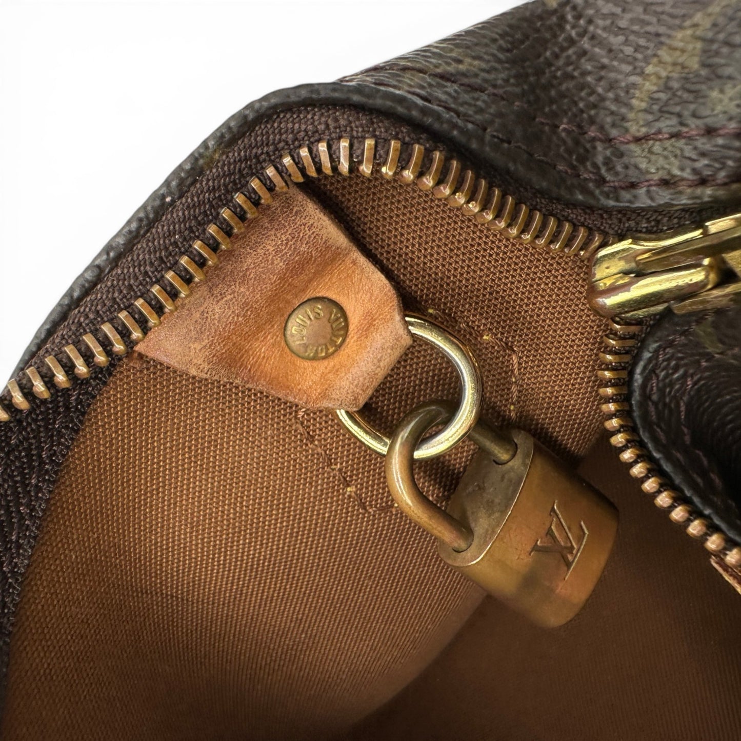 Vintage Louis Vuitton Speedy 25 Mini Boston Handbag