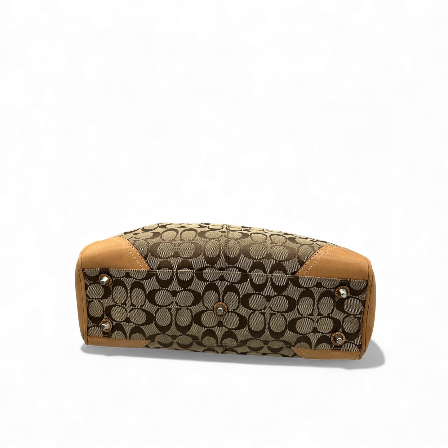 Vintage Coach F08K07 Hampton Clip Tote Handtasche