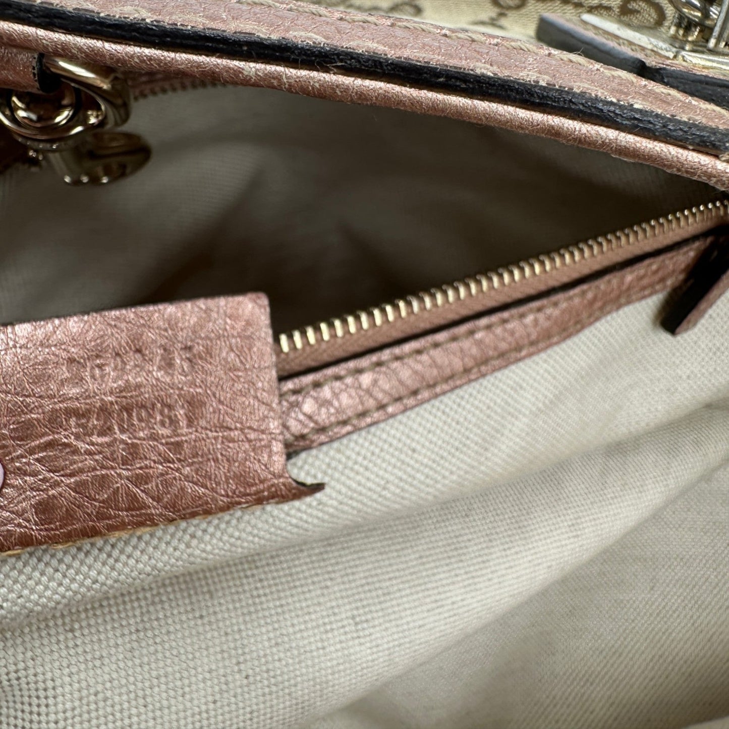 Vintage Gucci Bella Bamboo Tote Bag
