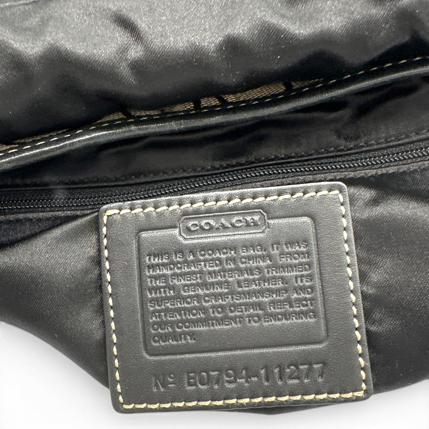 Sac à bandoulière Coach 11277 Ergo à rabat