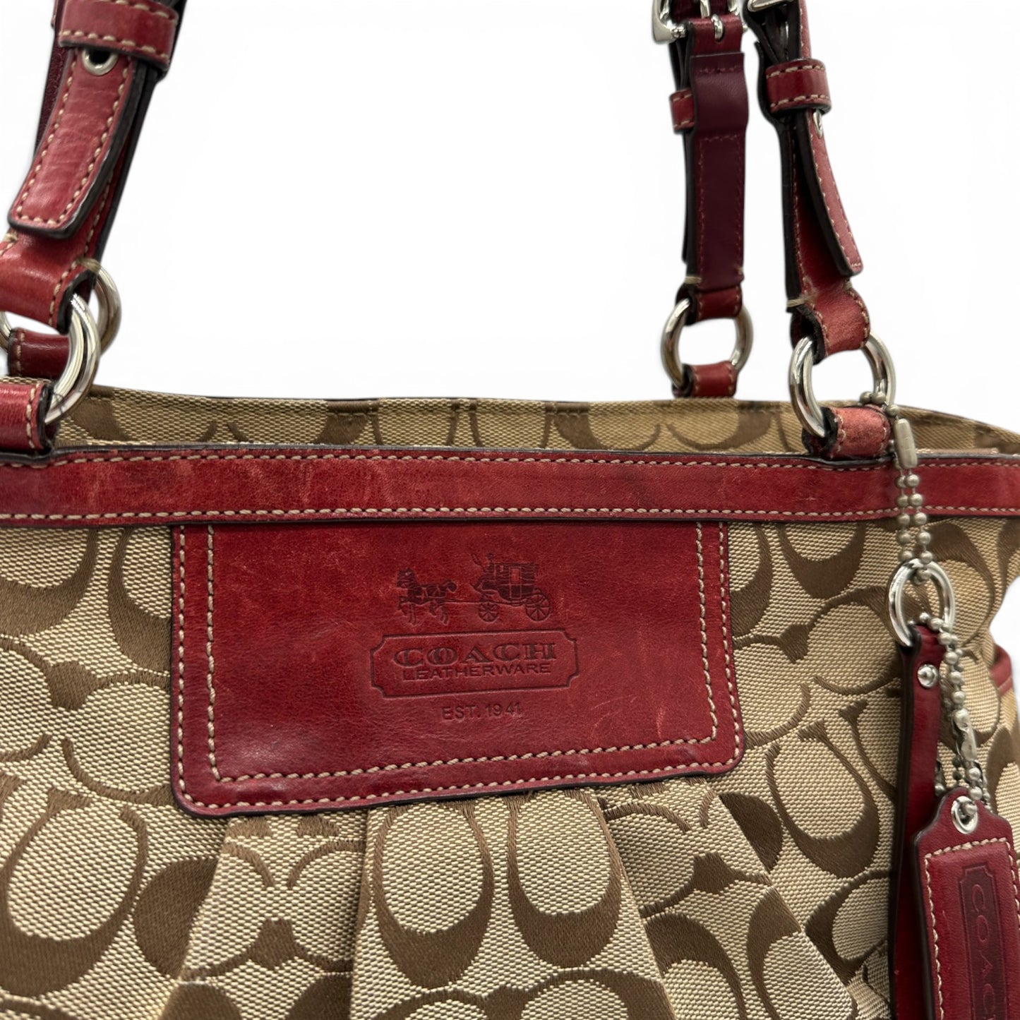 Vintage Coach 12729 Tote Handbag