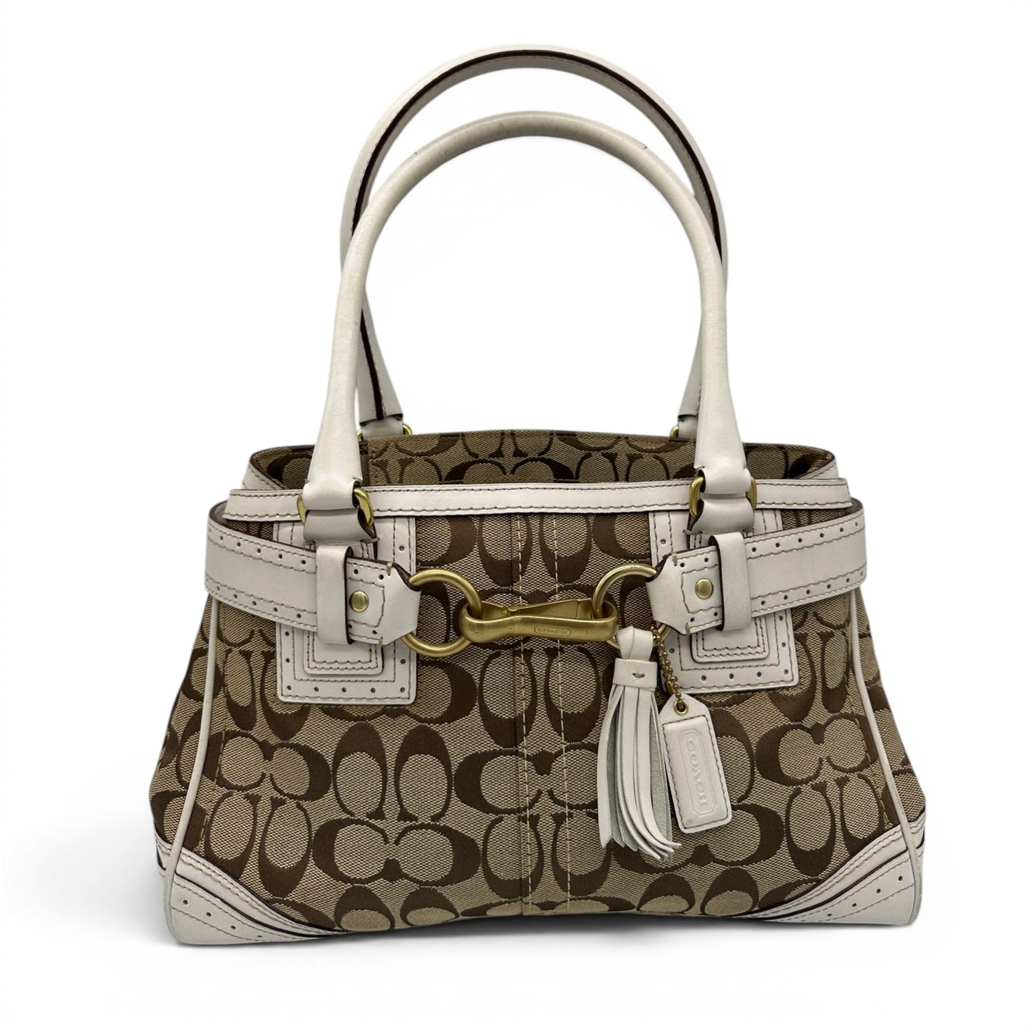 Vintage Coach 10507 Hampton Clip Handbag