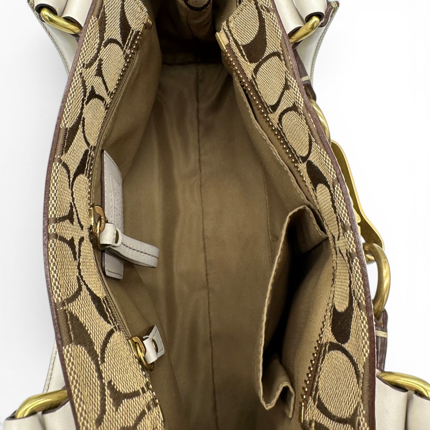 Vintage Coach 10507 Hampton Clip Handbag