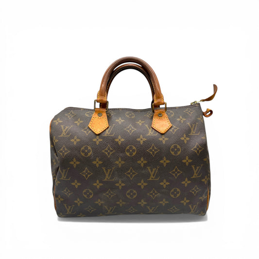 Vintage Louis Vuitton Speedy 30 Mini Boston Handbag