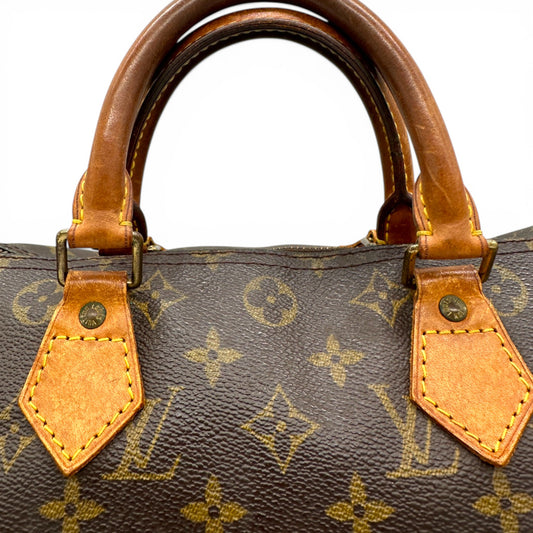 Vintage Louis Vuitton Speedy 30 Mini Boston Handbag