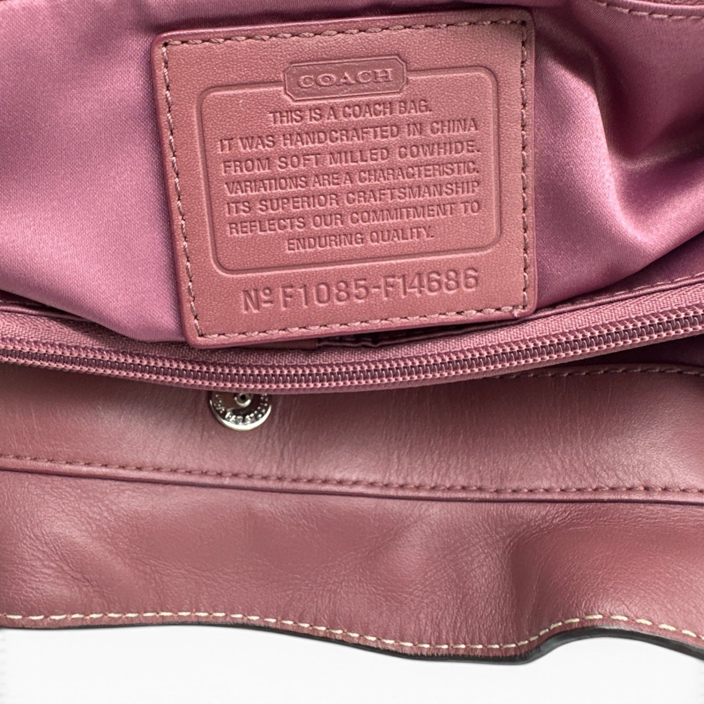 Sac cabas vintage Coach F14686 Penelope
