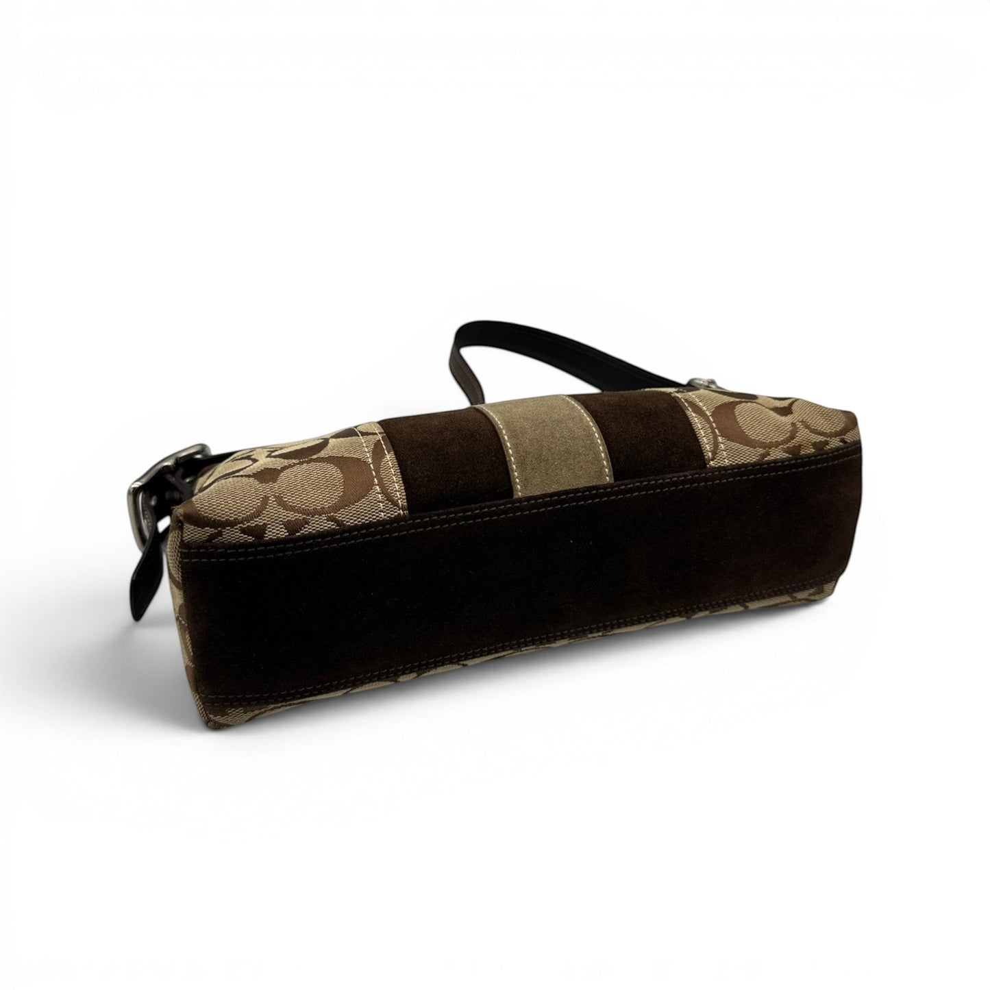 Sac bandoulière baguette vintage Coach 8K09 East West