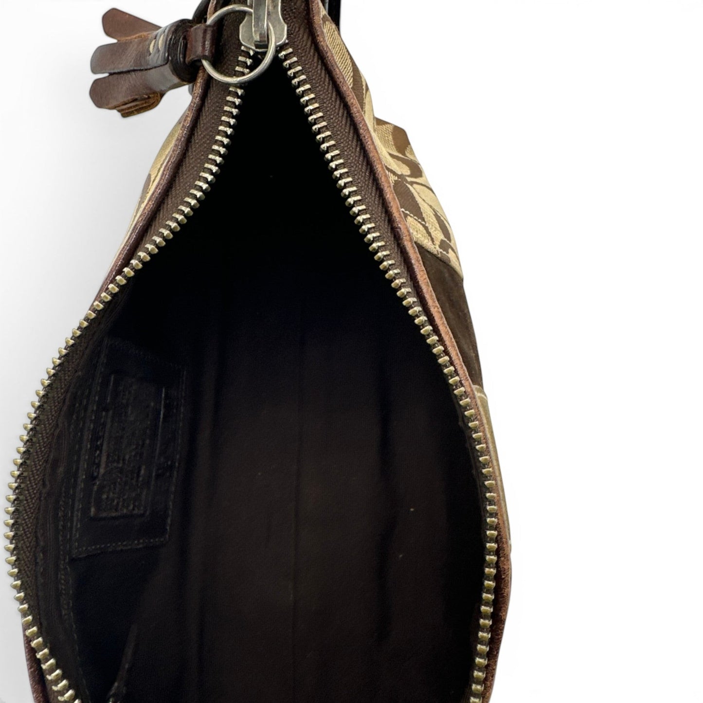 Sac bandoulière baguette vintage Coach 8K09 East West