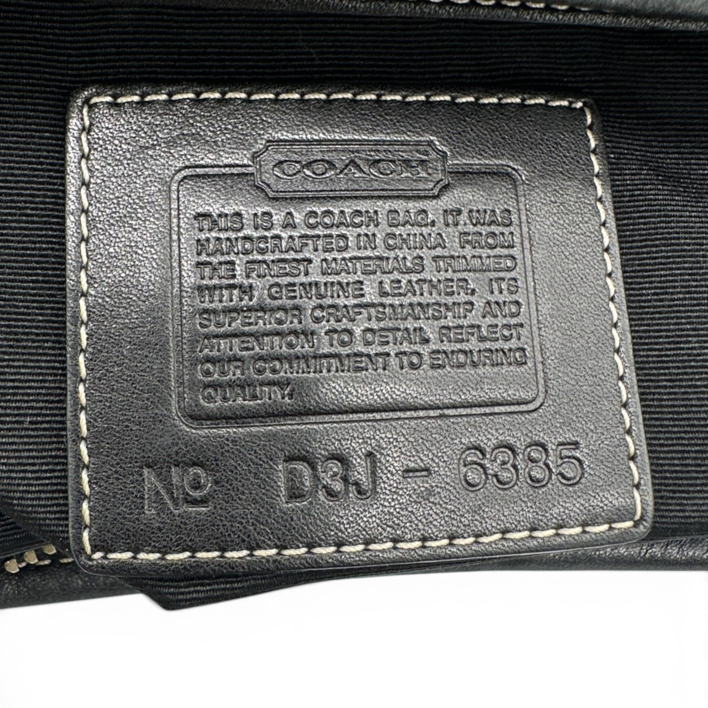 Vintage Coach Croissant 6385 Slouchy Shoulder Bag