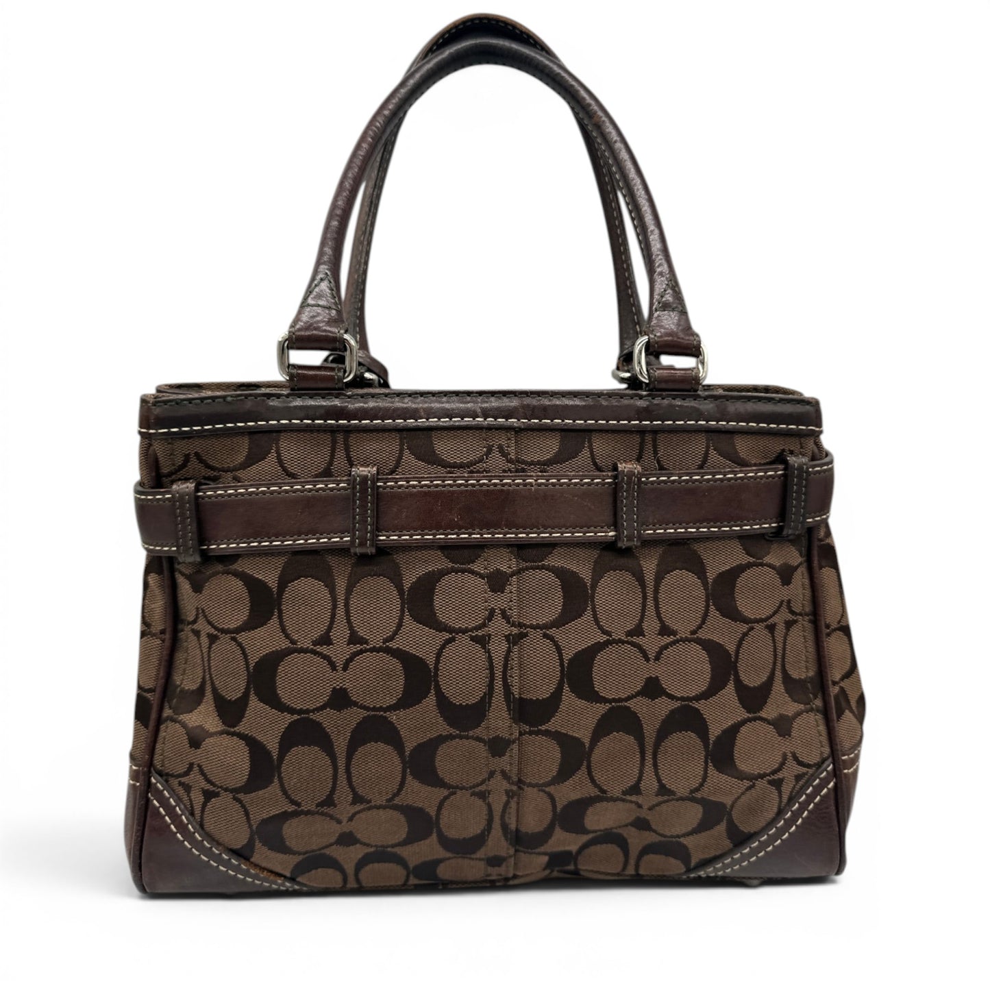 Vintage Coach 8K06 Hampton Clip Handbag
