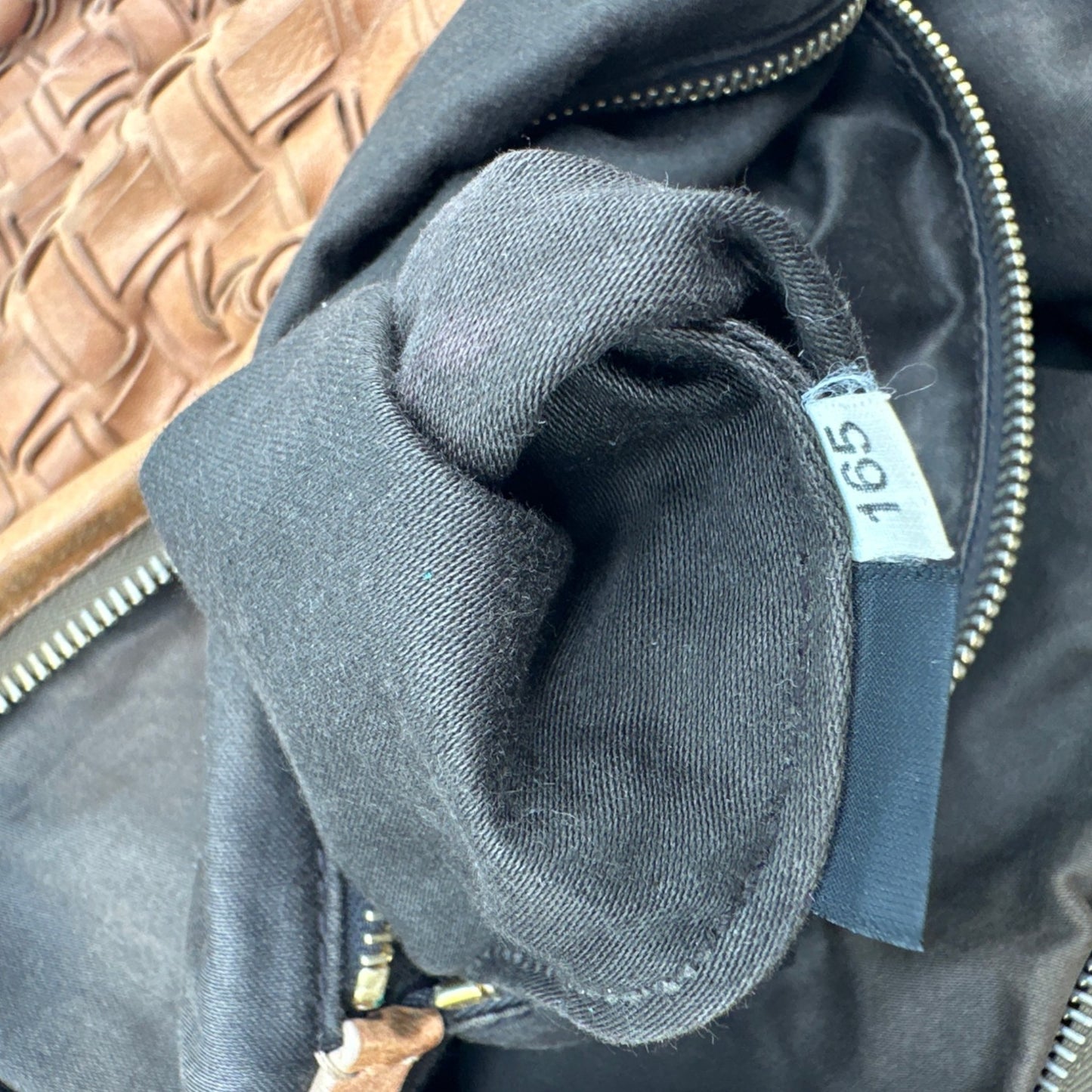 Vintage Miu Miu Fango Intreccio Woven Leather Hobo Bag