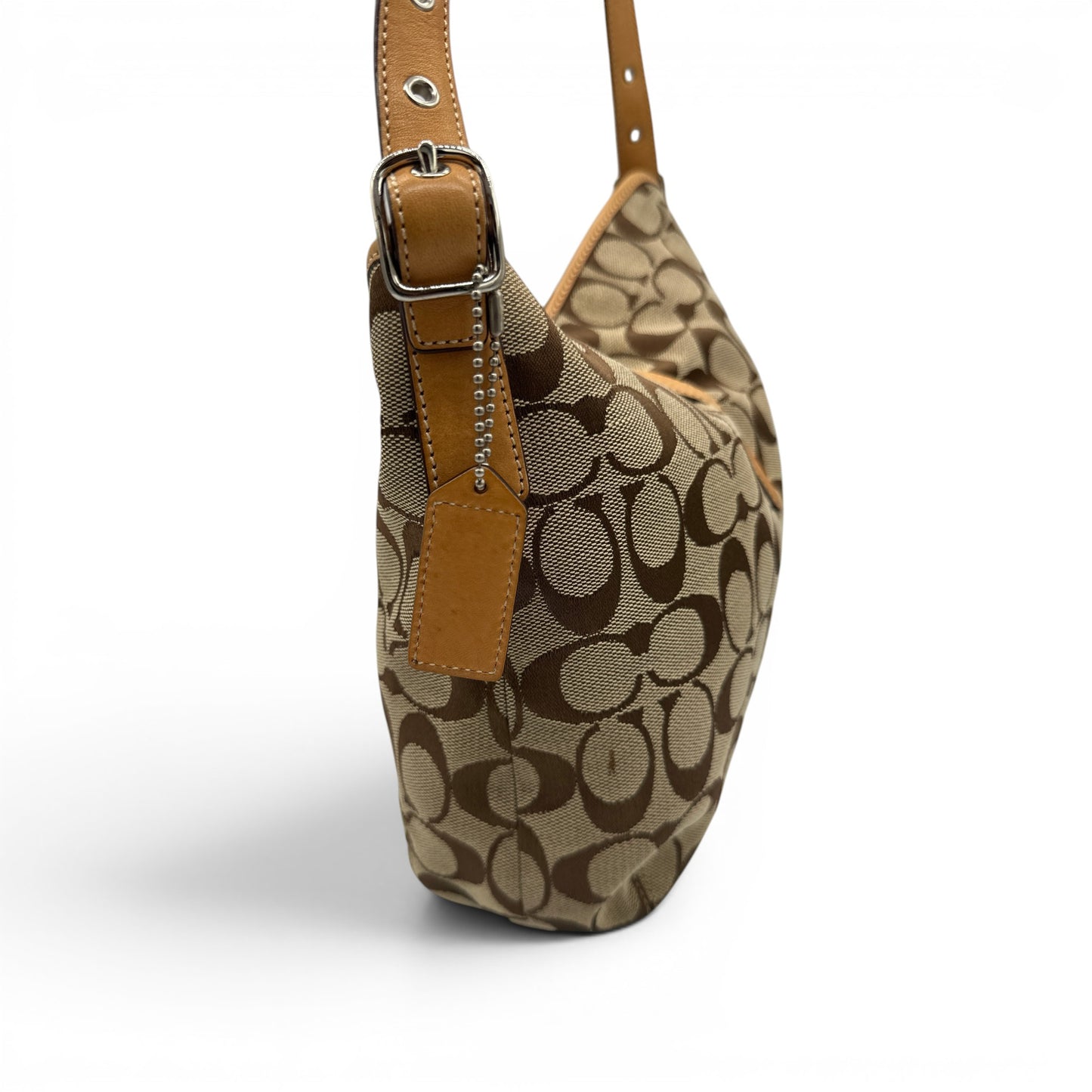 Sac bandoulière vintage Coach 6845 Hampton à clip
