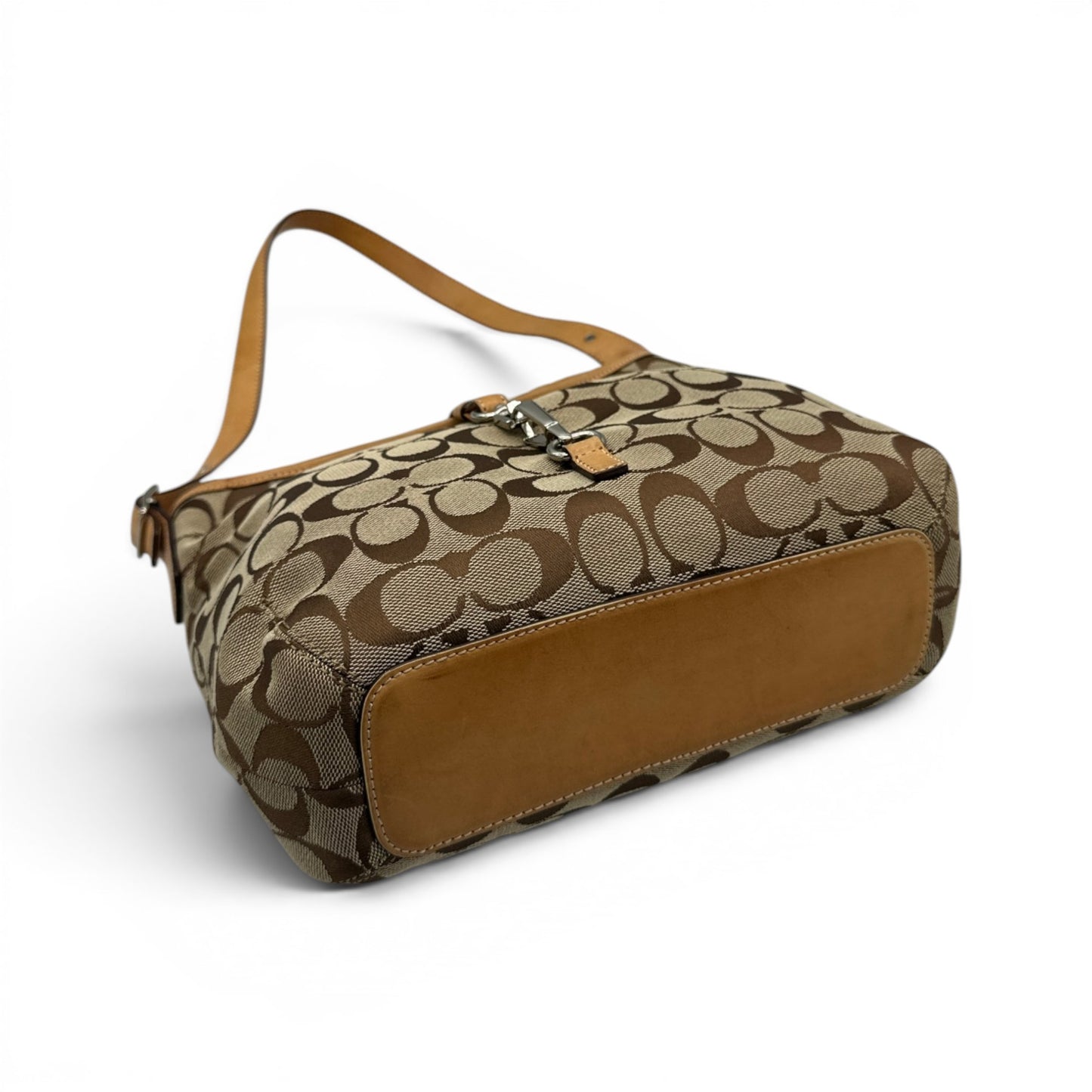 Sac bandoulière vintage Coach 6845 Hampton à clip