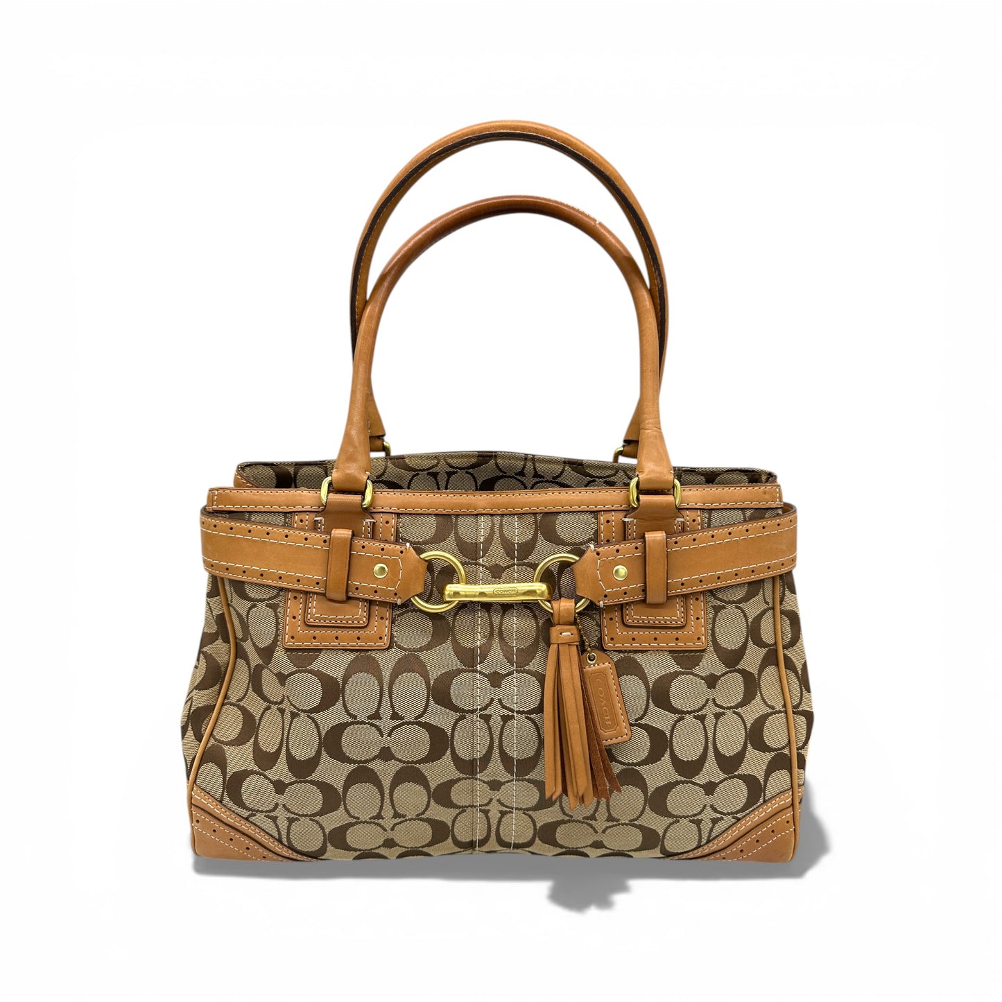 Vintage Coach 10508 Hamptons Horsebit Handbag