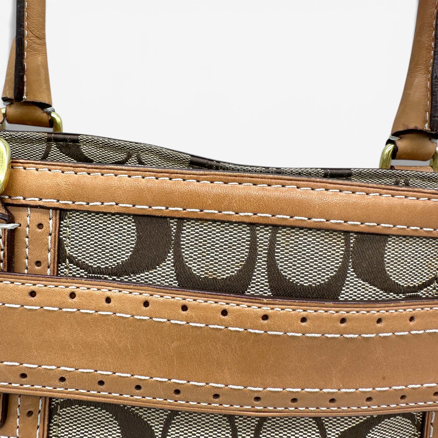 Vintage Coach 10508 Hamptons Horsebit Handbag