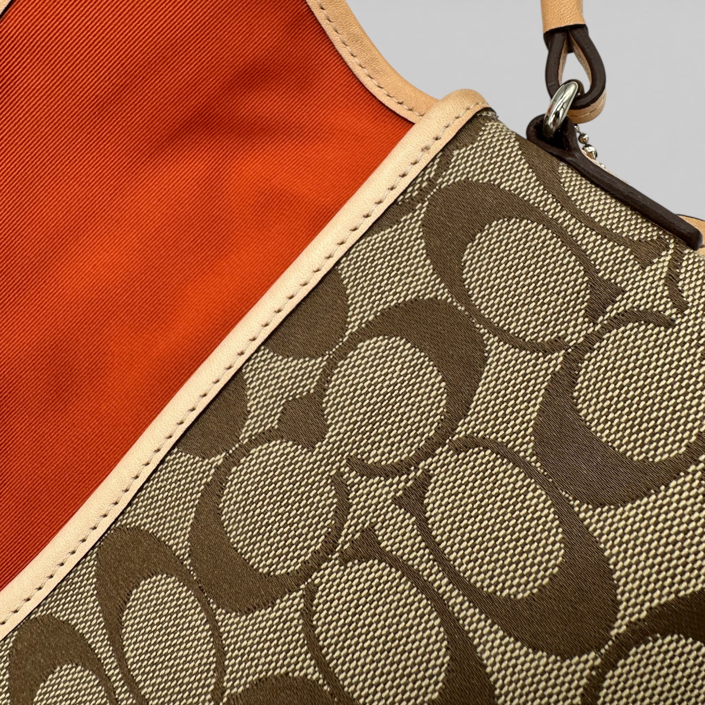 Vintage Coach 6348 Hampton Clip Schultertasche