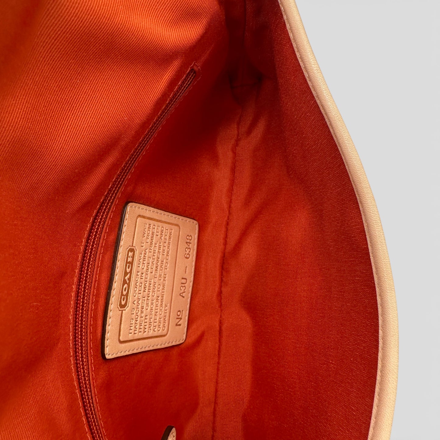 Vintage Coach 6348 Hampton Clip Schultertasche