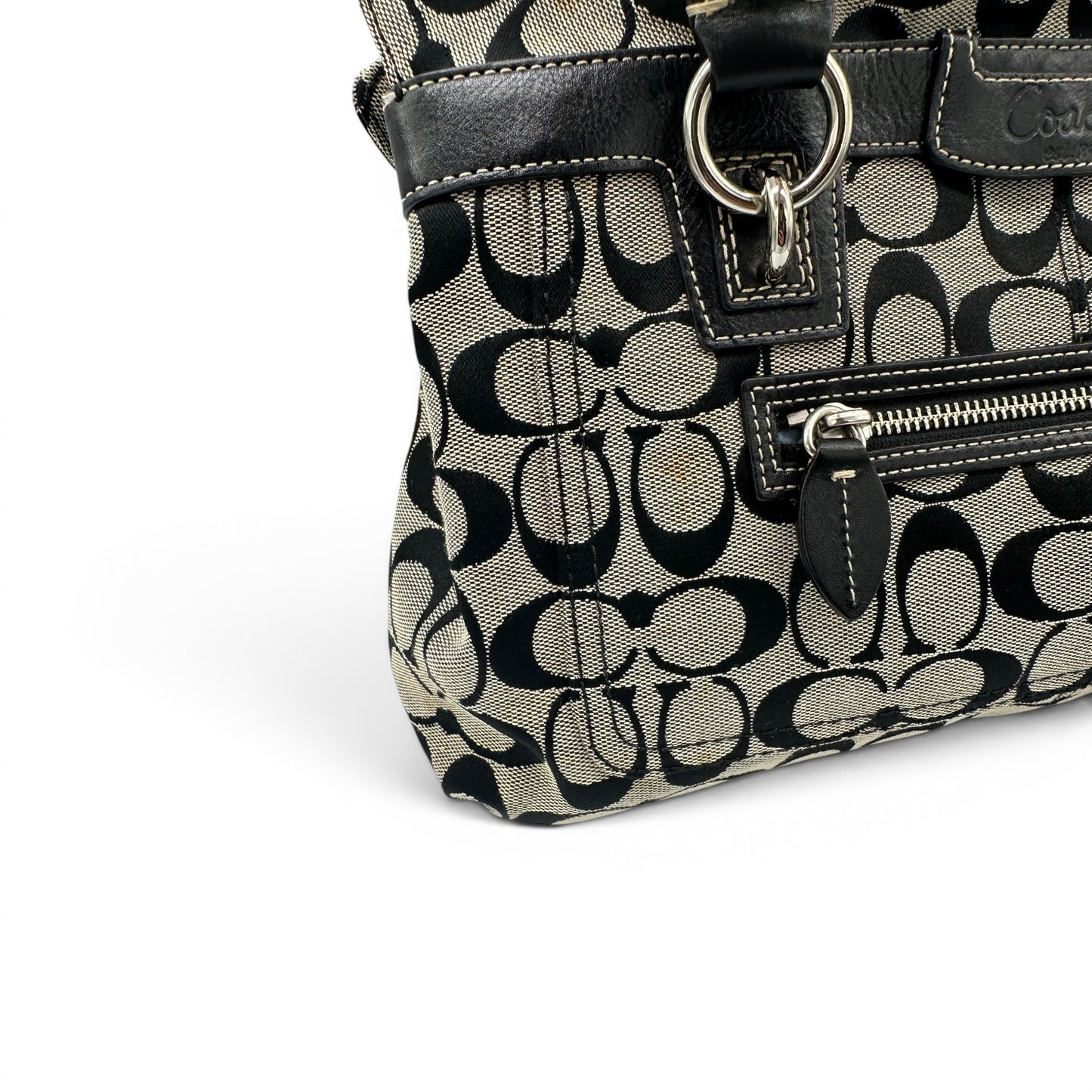 Vintage Coach F14696 Penelope Tote Shoulder Bag