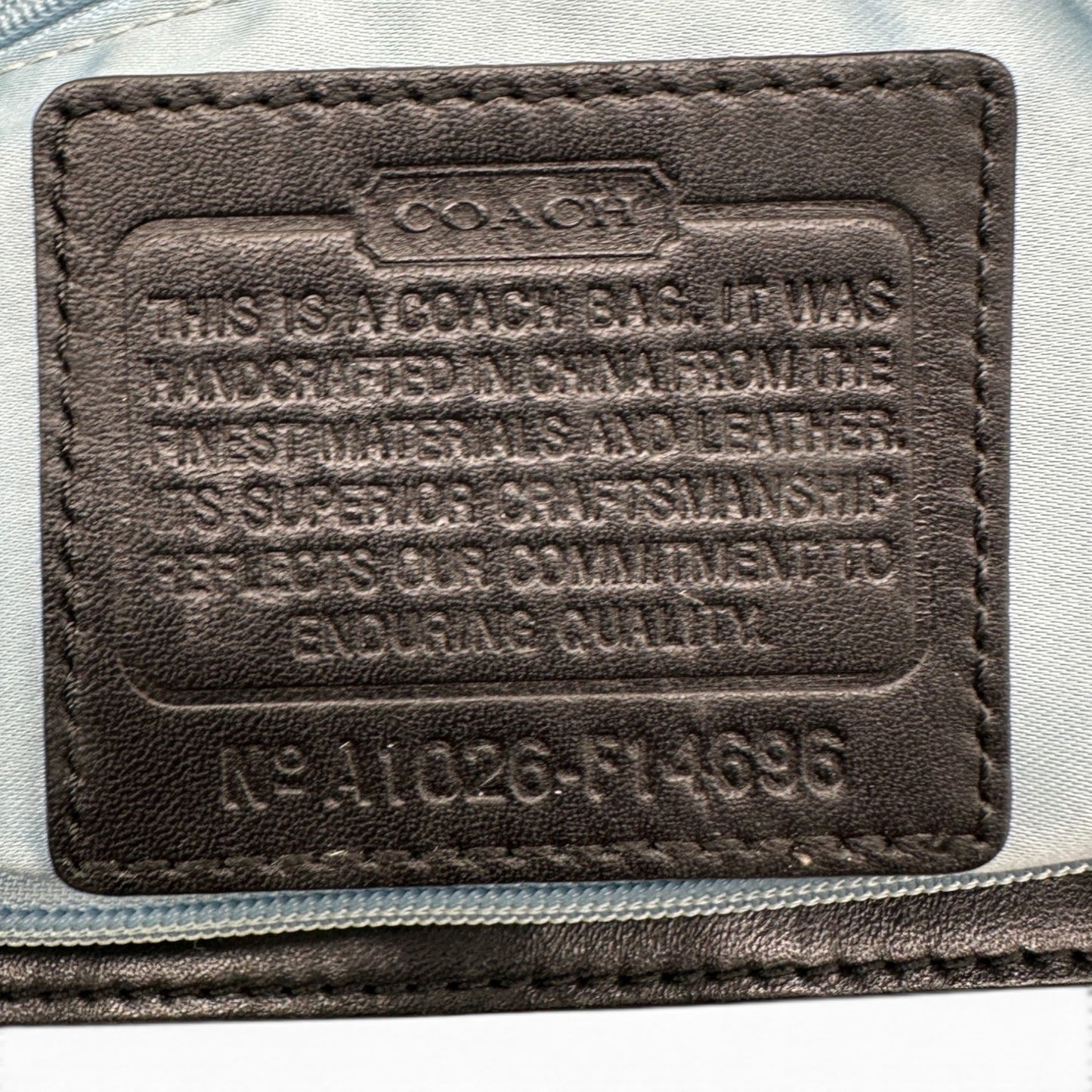 Vintage Coach F14696 Penelope Tote Shoulder Bag