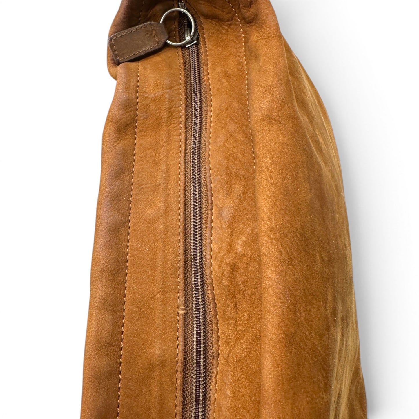 Vintage Coach 9470 Schultertasche aus Kalbsfell