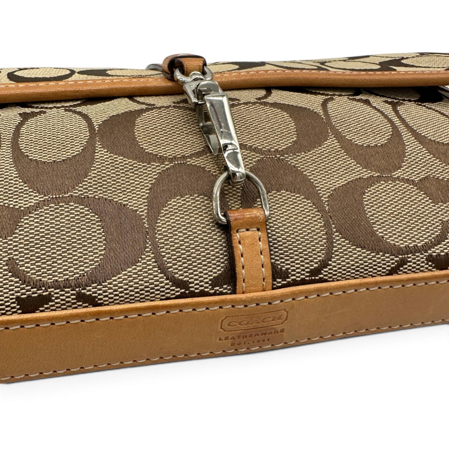 Vintage Coach 6348P Hampton Clip Shoulder Bag