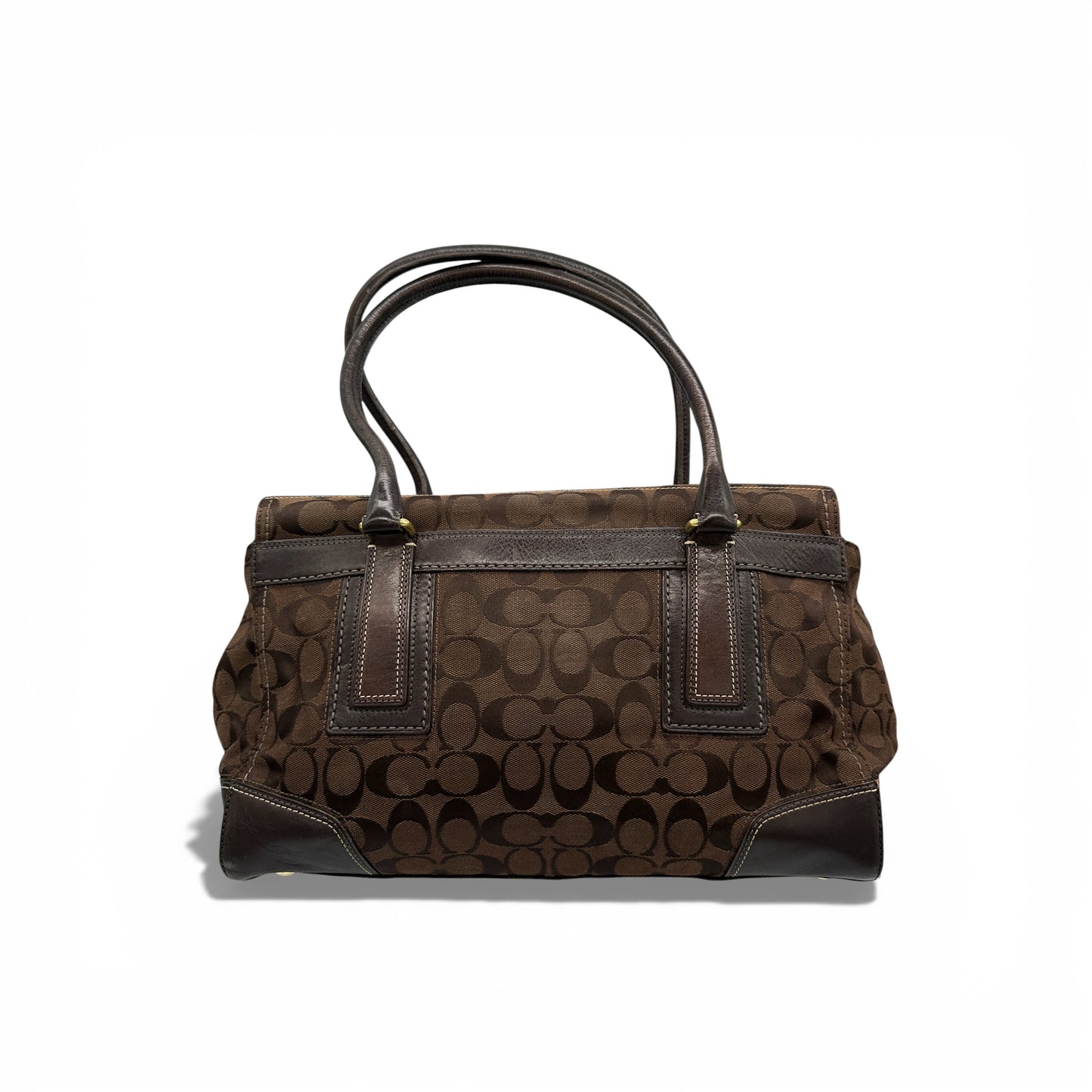 Vintage Coach Hampton Carryall 11063 Turnlock Handbag