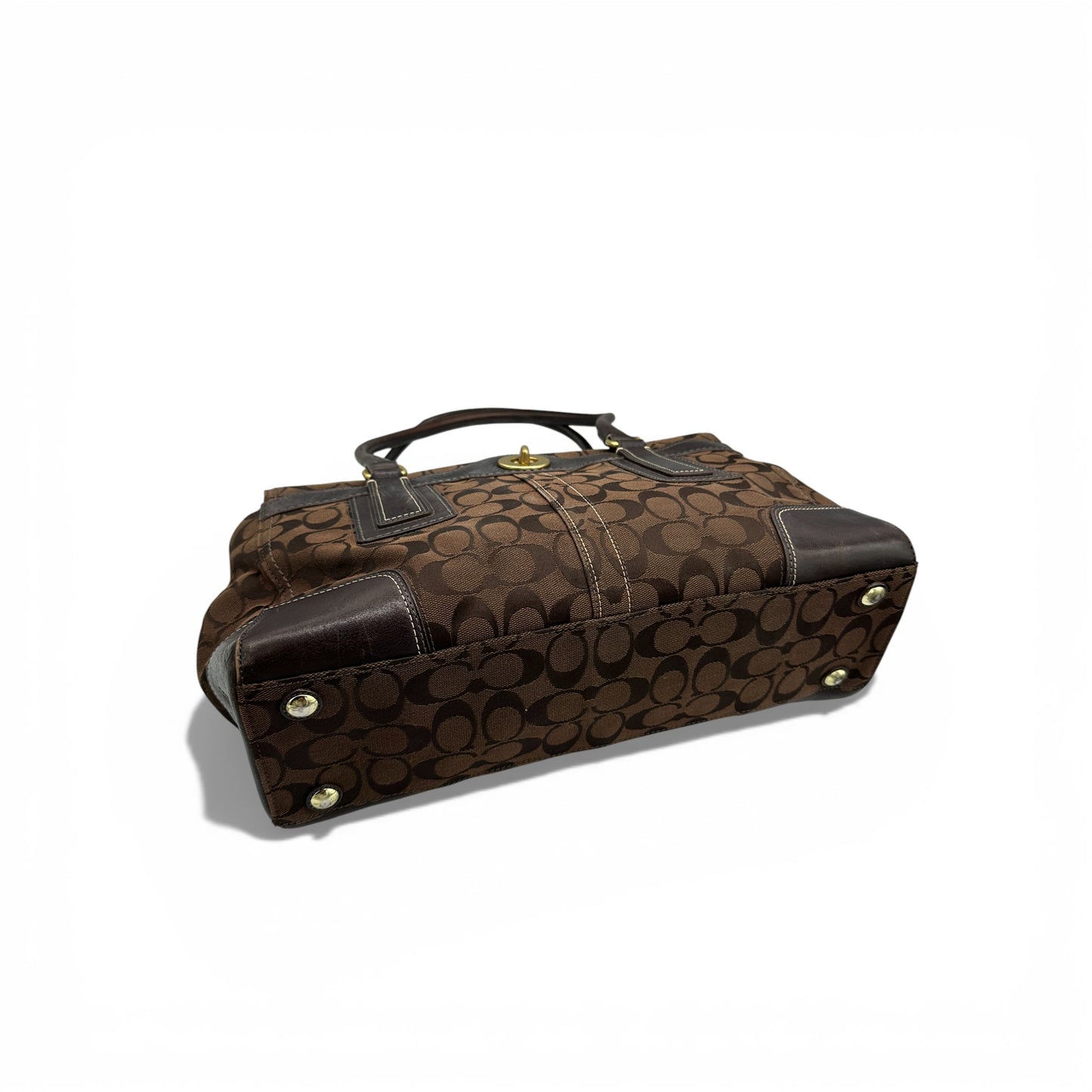 Vintage Coach Hampton Carryall 11063 Turnlock Handbag