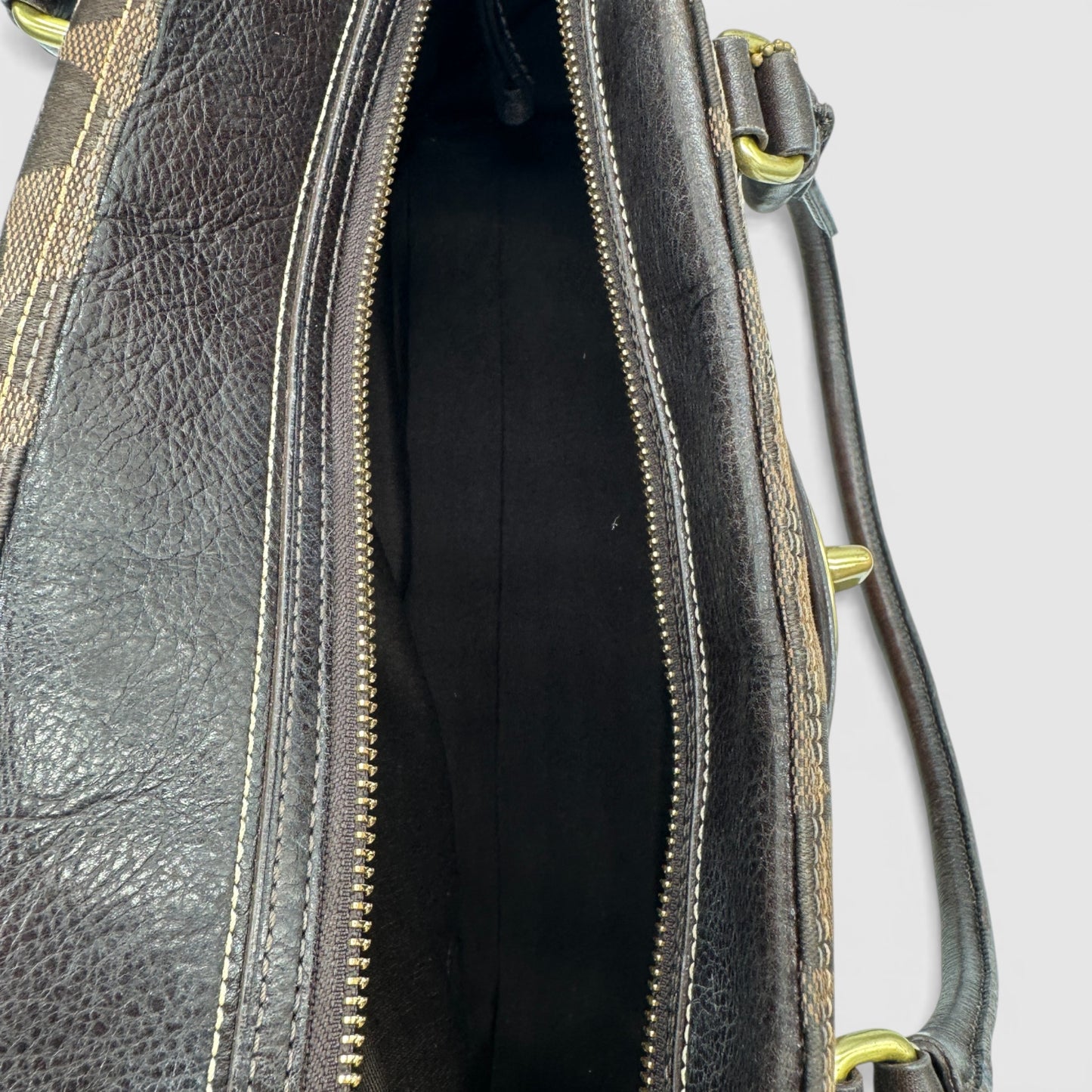 Vintage Coach Hampton Carryall 11063 Turnlock Handbag