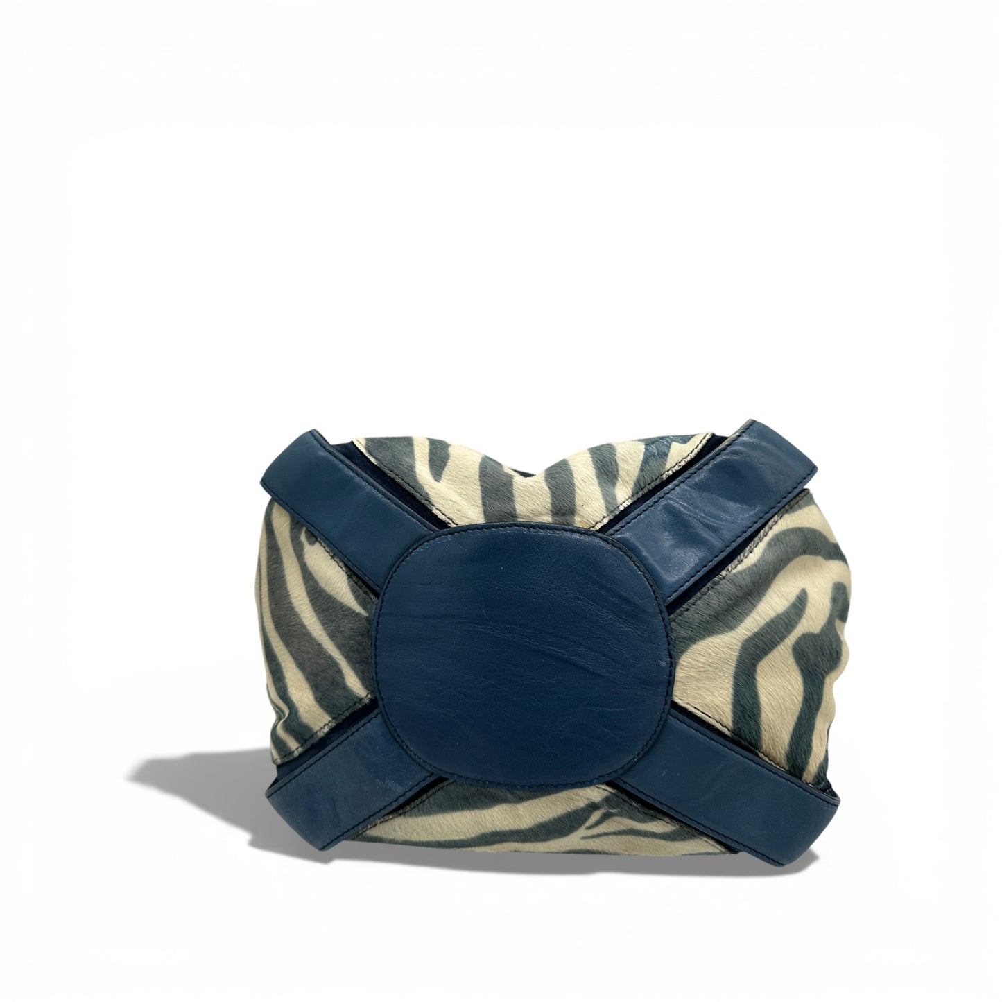 Jimmy Choo Mahala Zebra Handbag