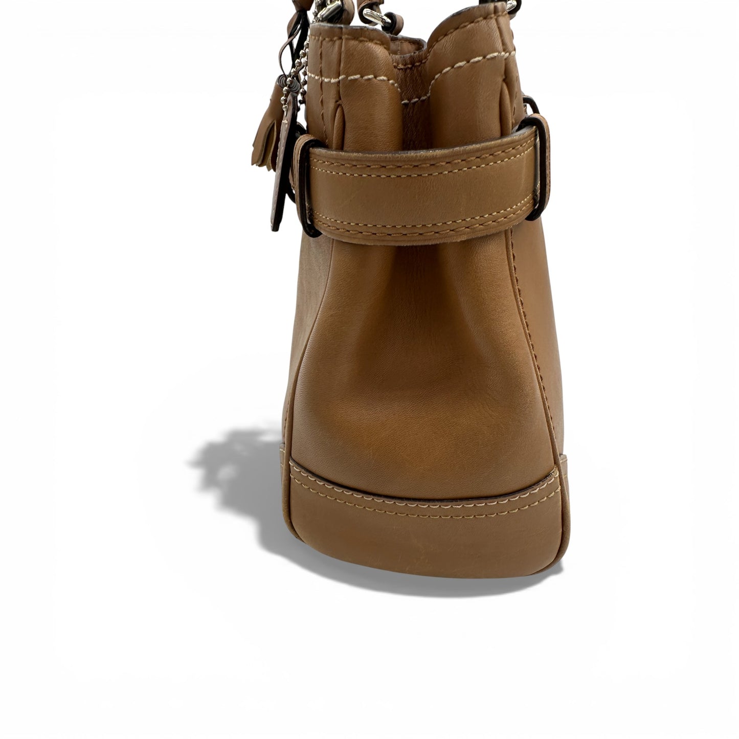 Vintage Coach 8A70 Hampton Clip Tote Handbag