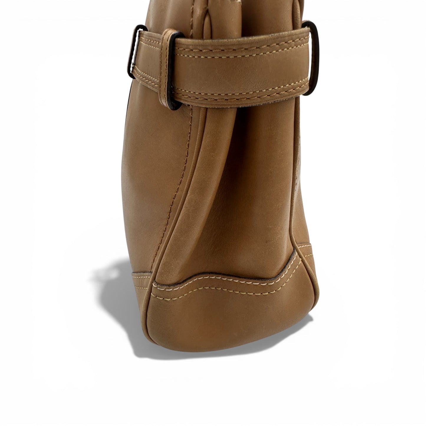 Vintage Coach 8A70 Hampton Clip Tote Handbag