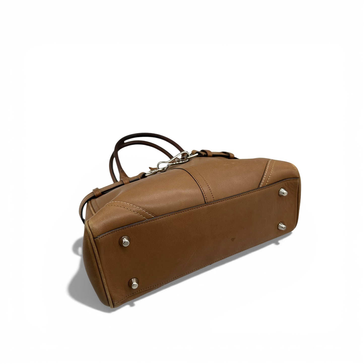 Vintage Coach 8A70 Hampton Clip Tote Handbag