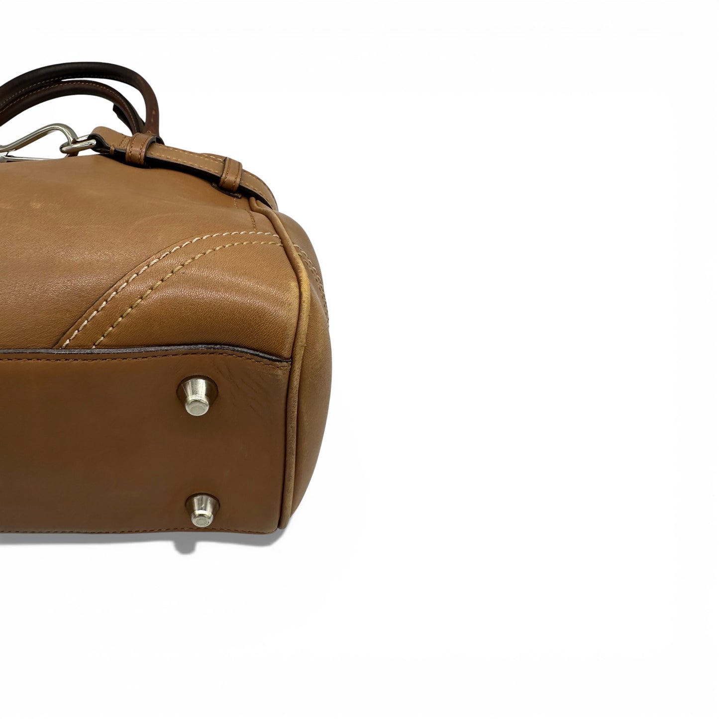 Vintage Coach 8A70 Hampton Clip Tote Handbag