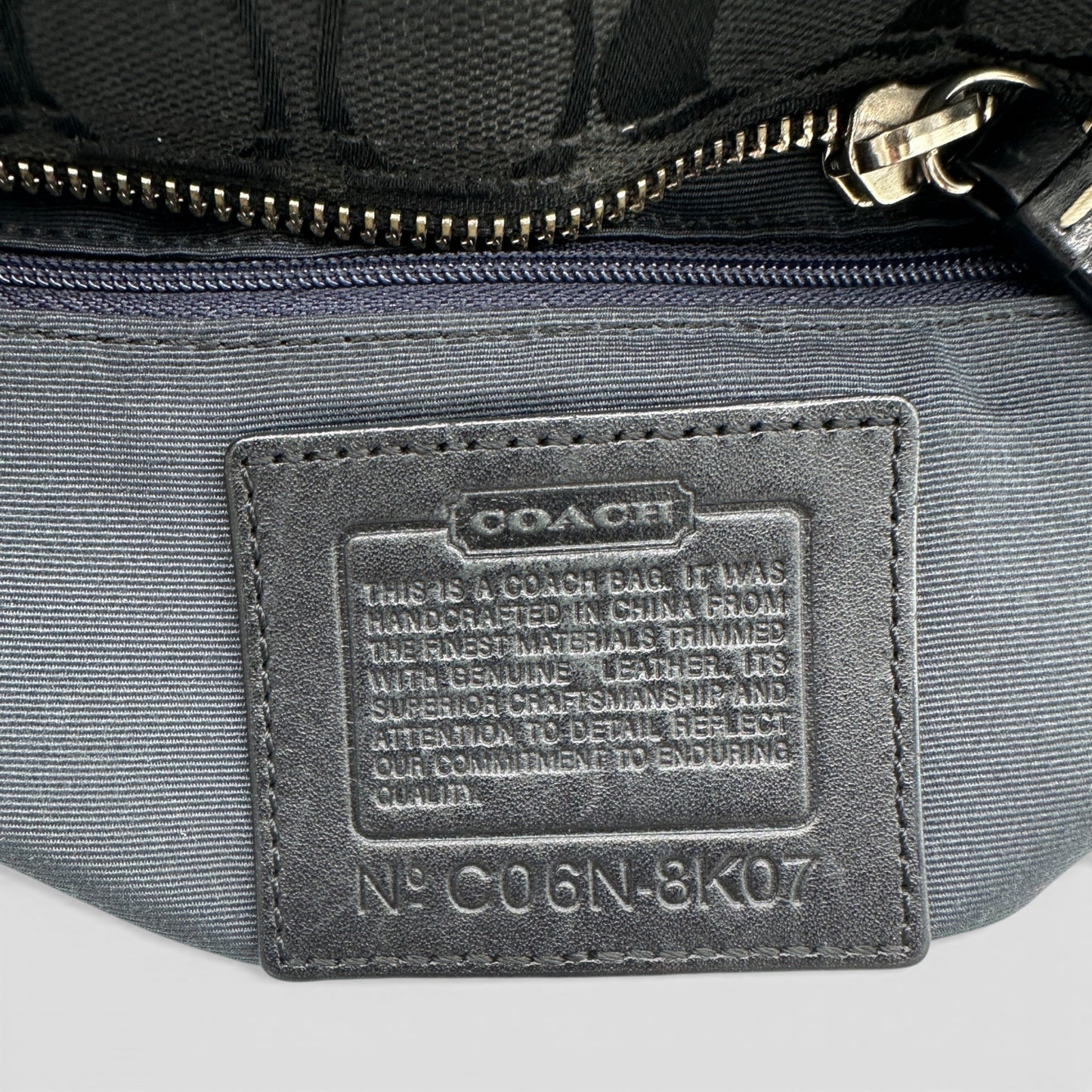 Vintage Coach 8K07 Hamptons Handbag