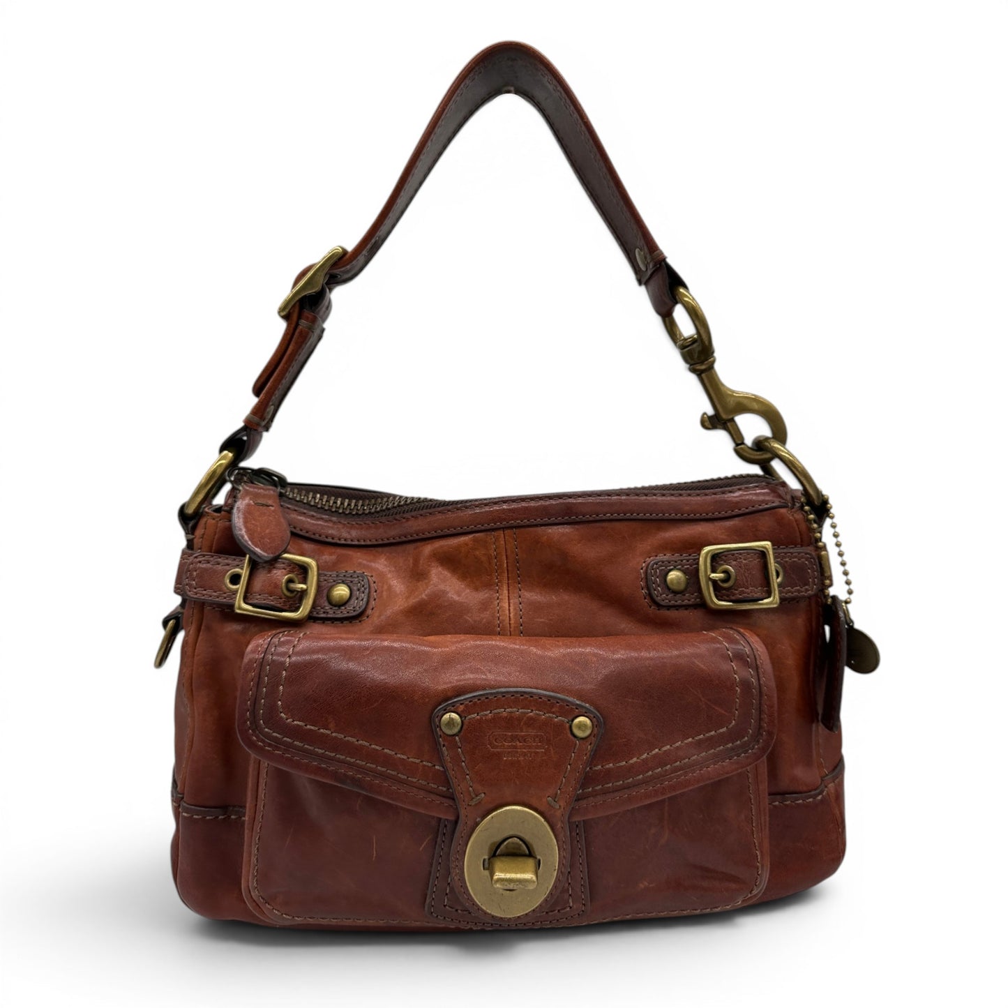 Vintage Coach 11127 Turnlock Legacy Shoulder Bag