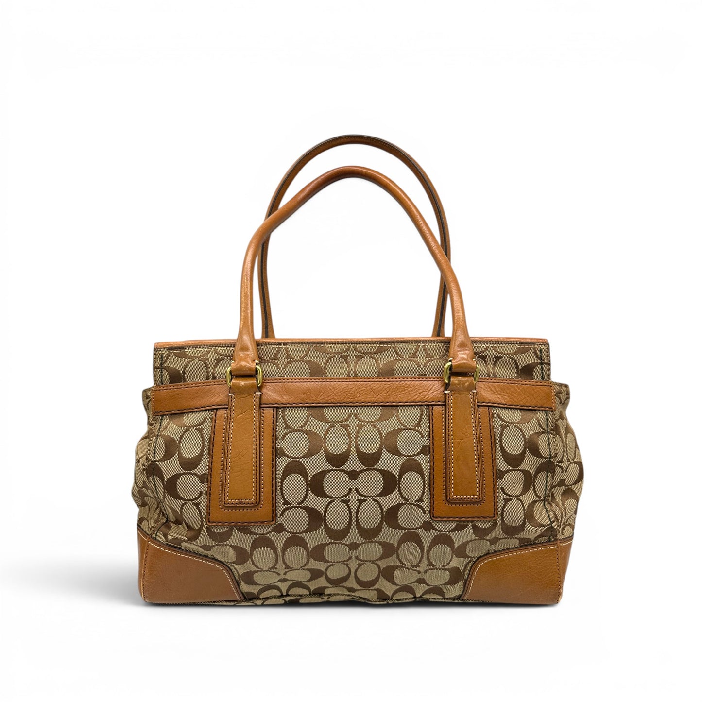 Vintage Coach Hampton Carryall 11063 Turnlock Handbag