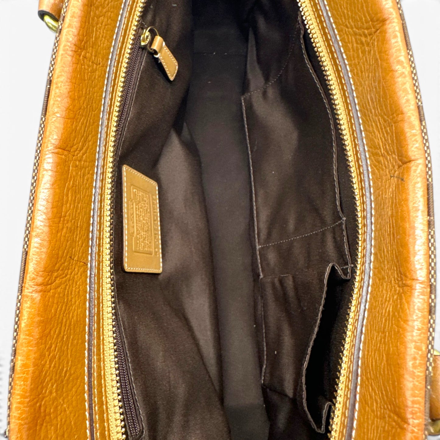 Vintage Coach Hampton Carryall 11063 Turnlock Handbag