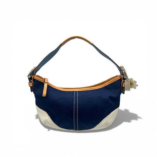 Sac bandoulière vintage Coach 6351 Croissant Soho