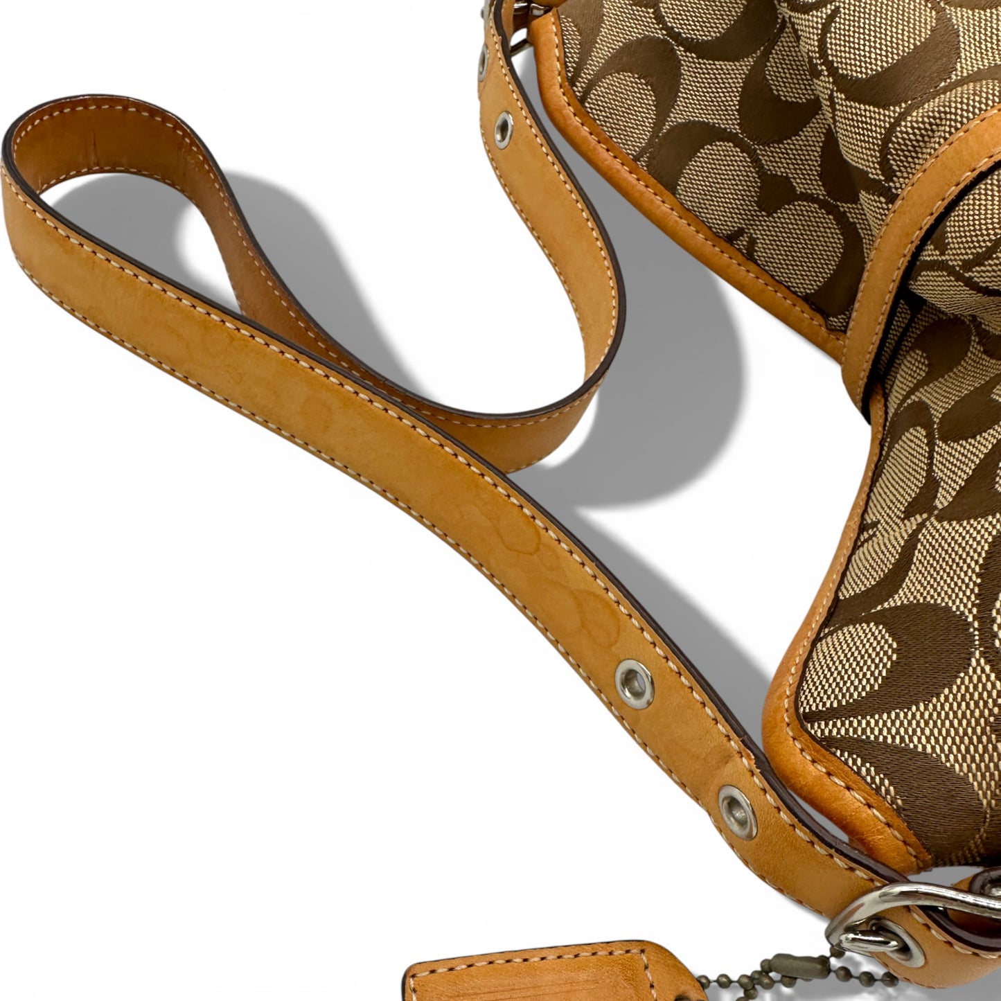 Sac bandoulière vintage Coach 6345 Hampton Clip