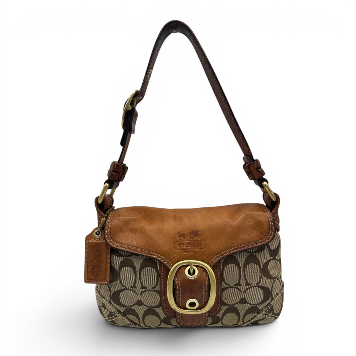 Vintage Coach 11441 Bleecker Soho Schultertasche
