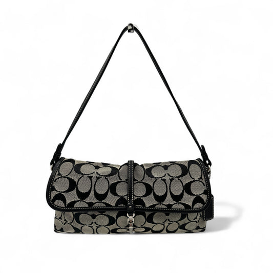 Vintage Coach 6348 Demi Hampton Clip Shoulder Bag