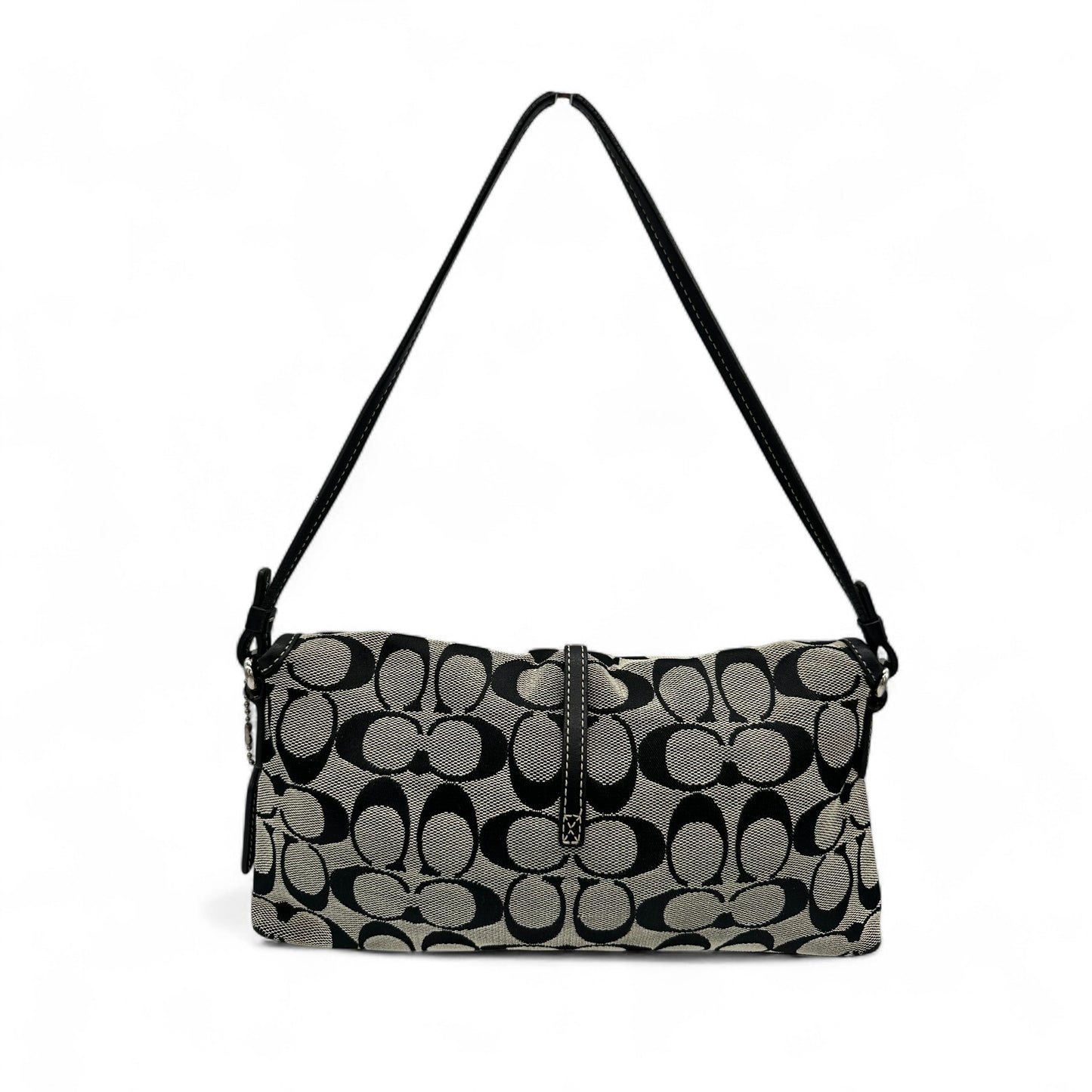 Vintage Coach 6348 Demi Hampton Clip Shoulder Bag