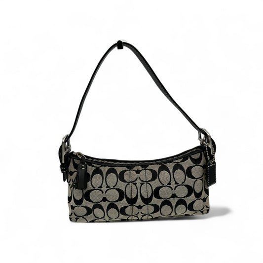 Vintage Coach 6371 East West Baguette Shoulder Bag