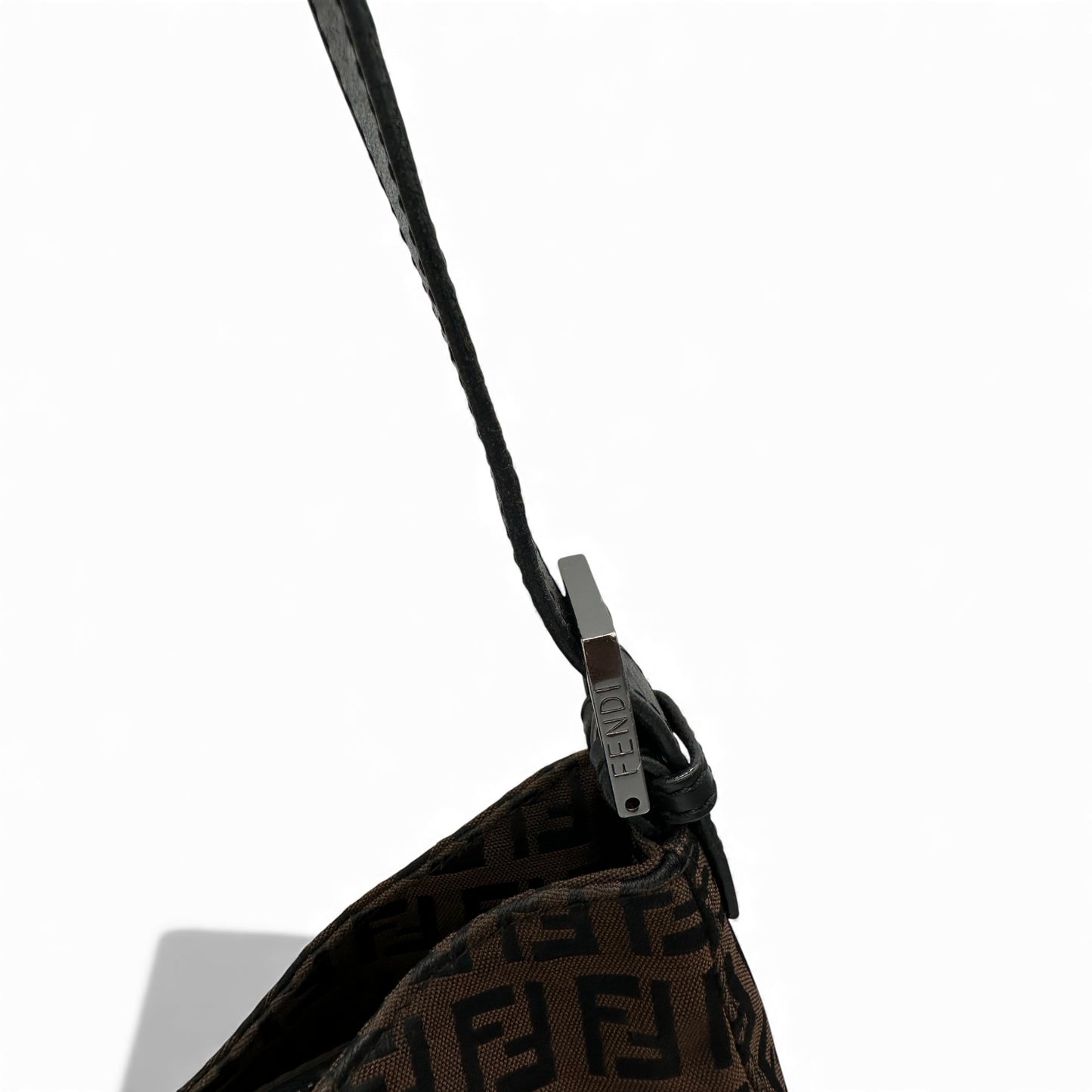 Vintage Fendi Baguette Shoulder Bag Zucchino Monogram