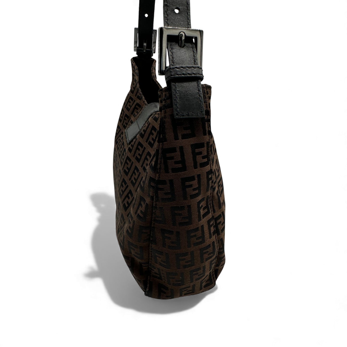 Vintage Fendi Baguette Shoulder Bag Zucchino Monogram